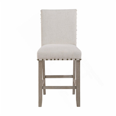 MARIAN WHITE BAR STOOL  (KIT OF 2)