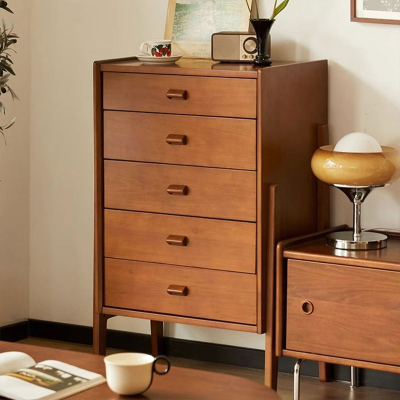 Commode d'appoint rétro grande capacité simple