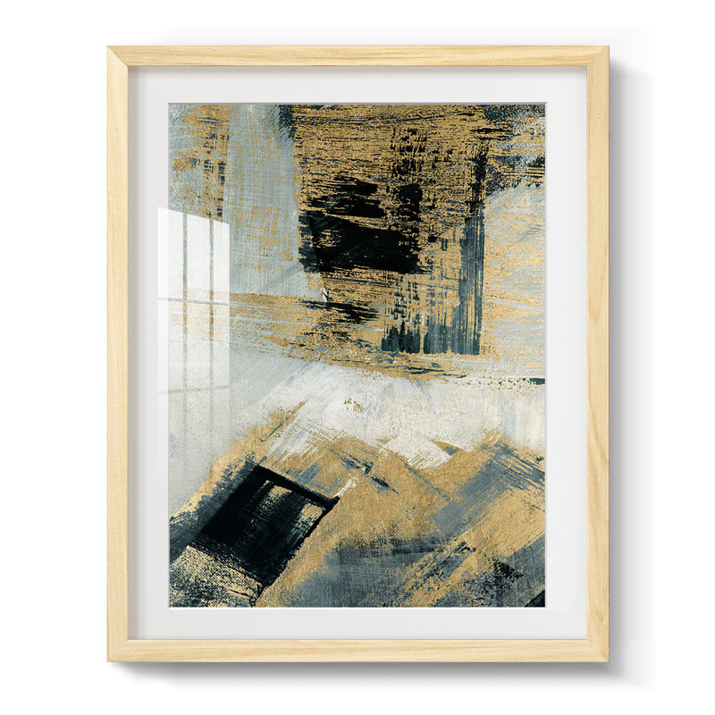Southern Flow - impression encadrée, Naturel, H 25,5 po x l 17,5 po