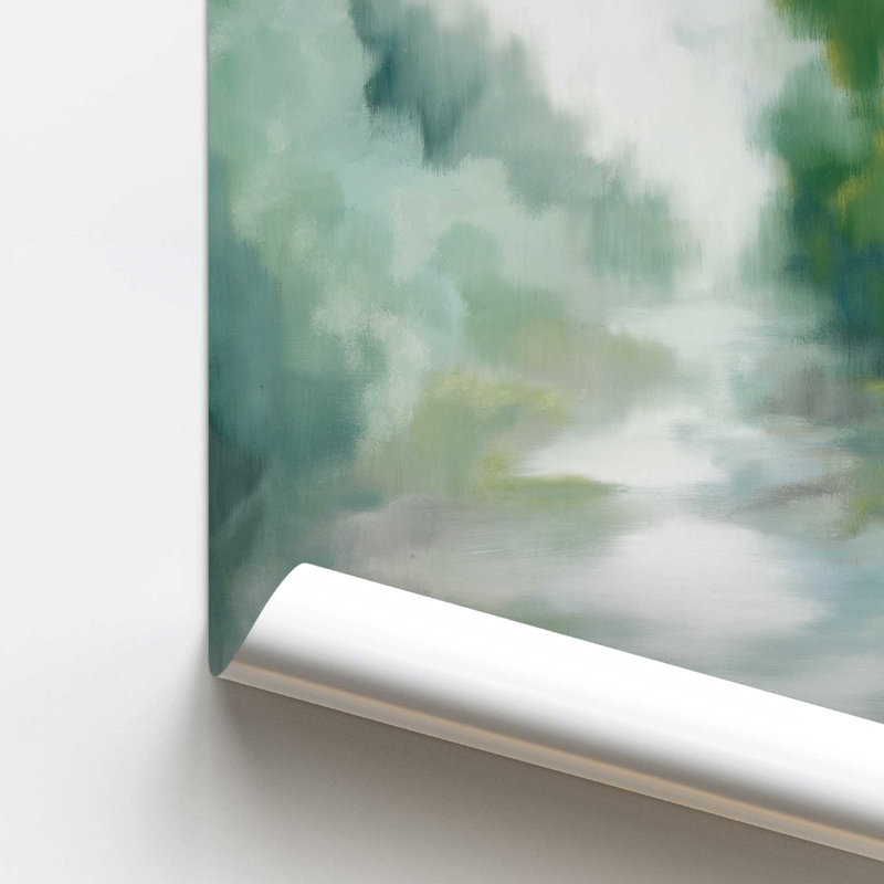Riverbend Passage, reproduction d'art roulée, H 11 po x l 14 po