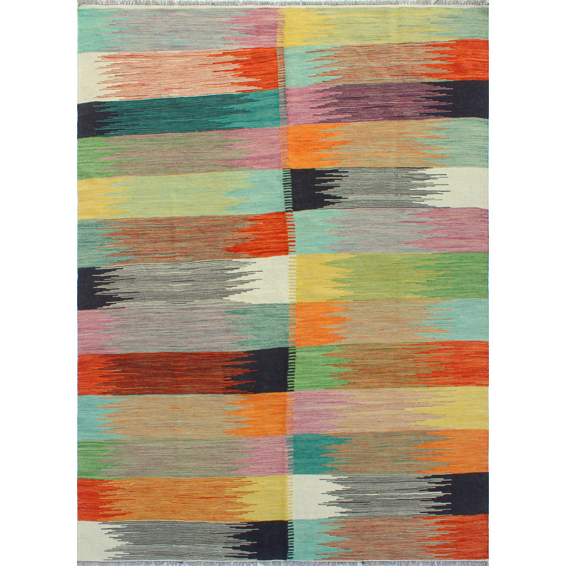 Modern Flatweave Milangel Ivory Rug