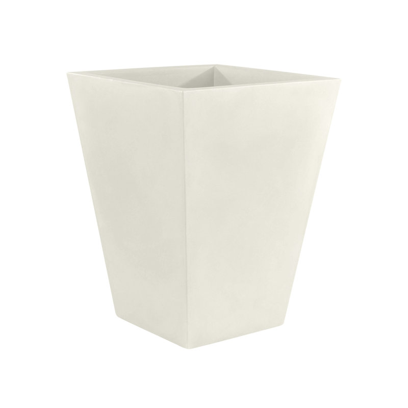 Nano Resin Pot Planter, 7.75" H x 3" W x 3" D, Anthracite