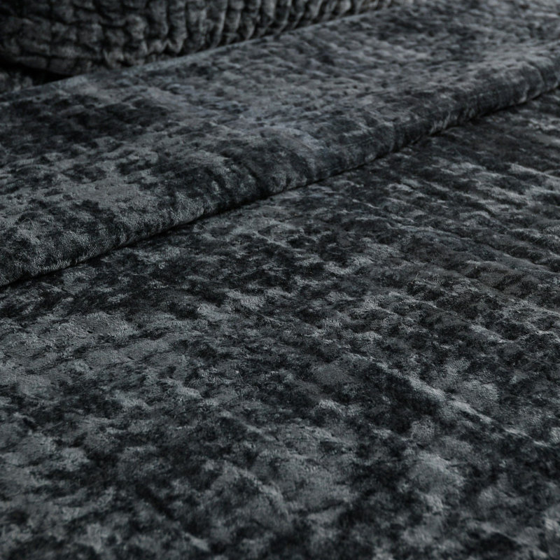 Velvet Quilt, Queen Quilt, Bay Green