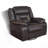 Upholstered Swivel Glider Recliner With Pillow Top Arms-1229222061