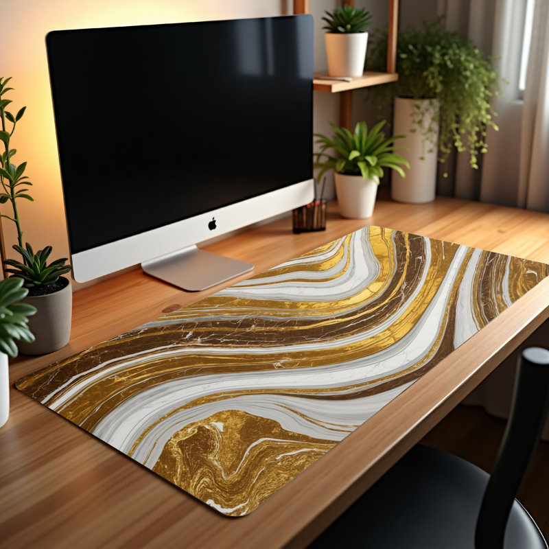 Polyester Desk Pad, 23.6x13.8