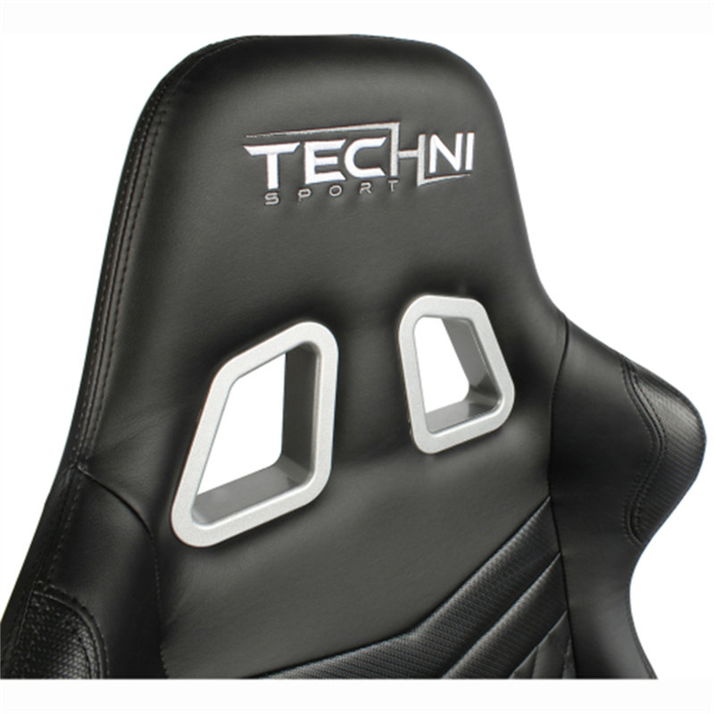 Fauteuil de jeu PC à dossier haut en nylon