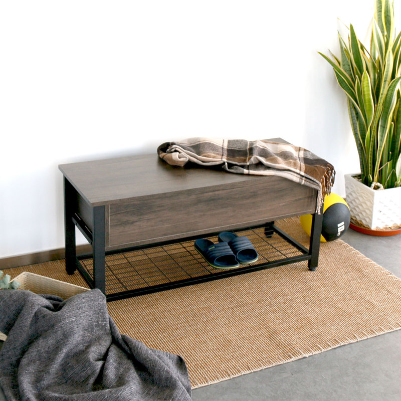 Storage Bench, Dark Brown