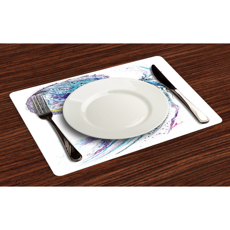 Irvin Jellyfish Creative Placemat