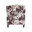 Fauteuil club en velours 29,25 po Burton