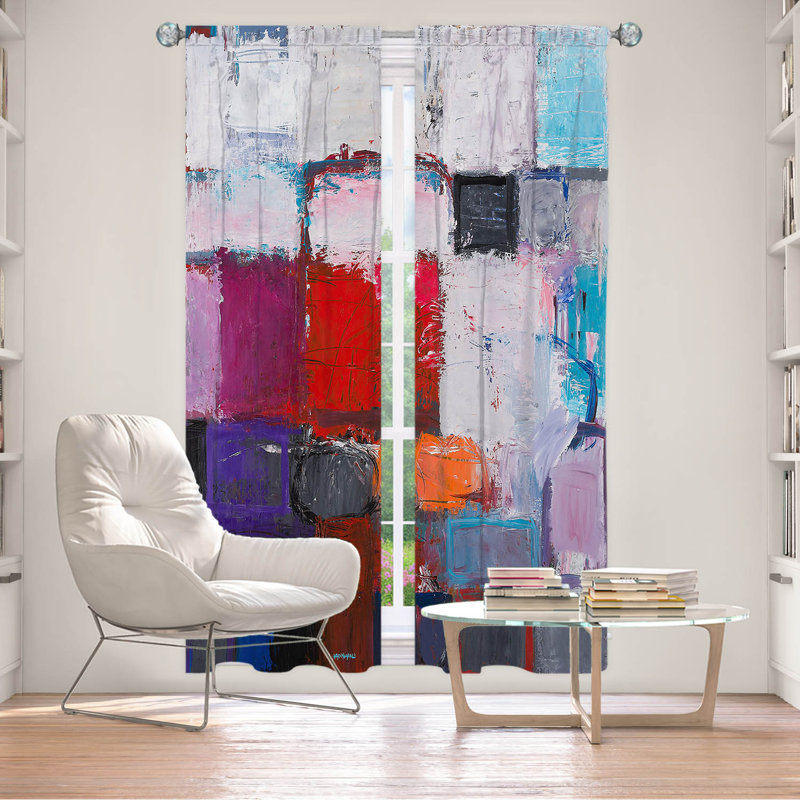 Delaini Room Darkening Curtains / Drapes Pair, 20" W x 52" L