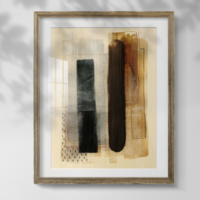 Neutral Framework II Framed Print