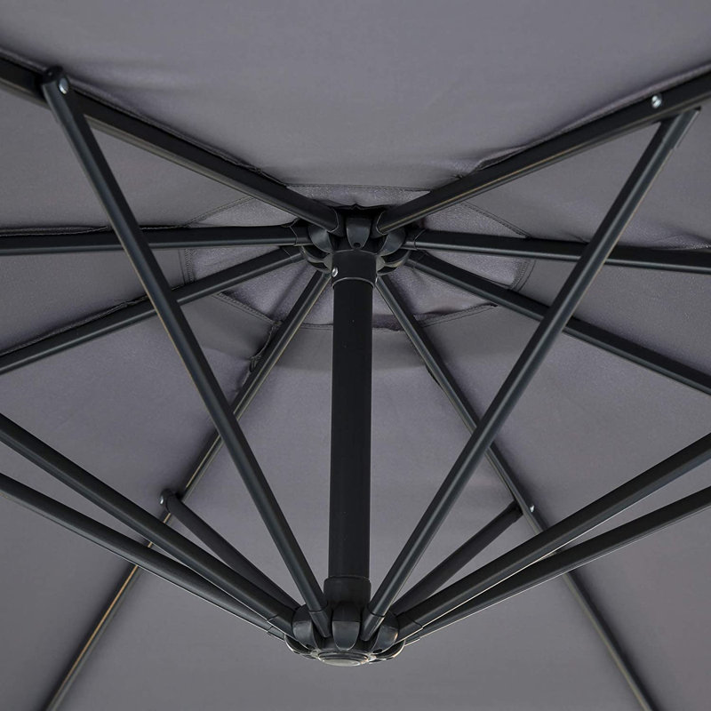Aarun 295cm Cantilever Parasol