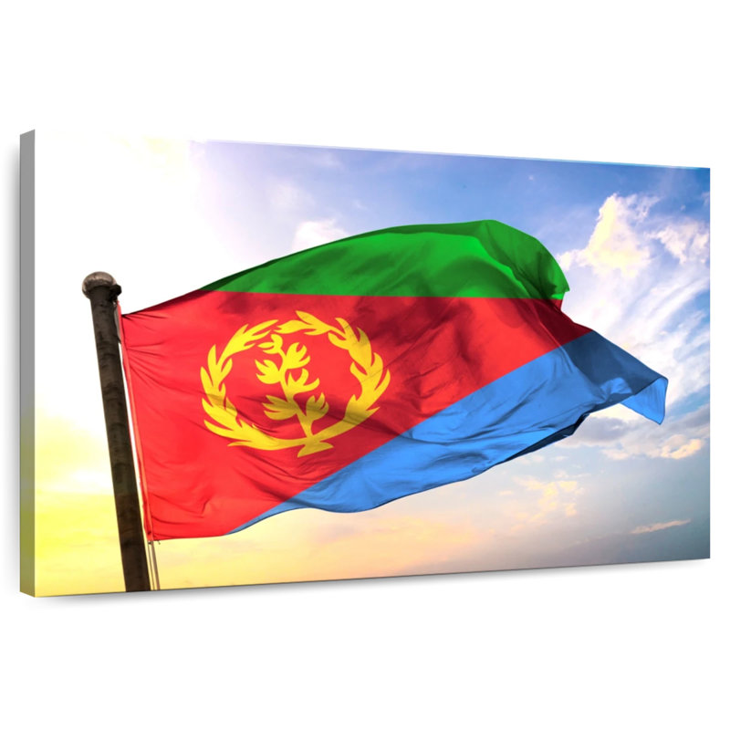 Borges Eritrea Flag, 32" H x 48" W