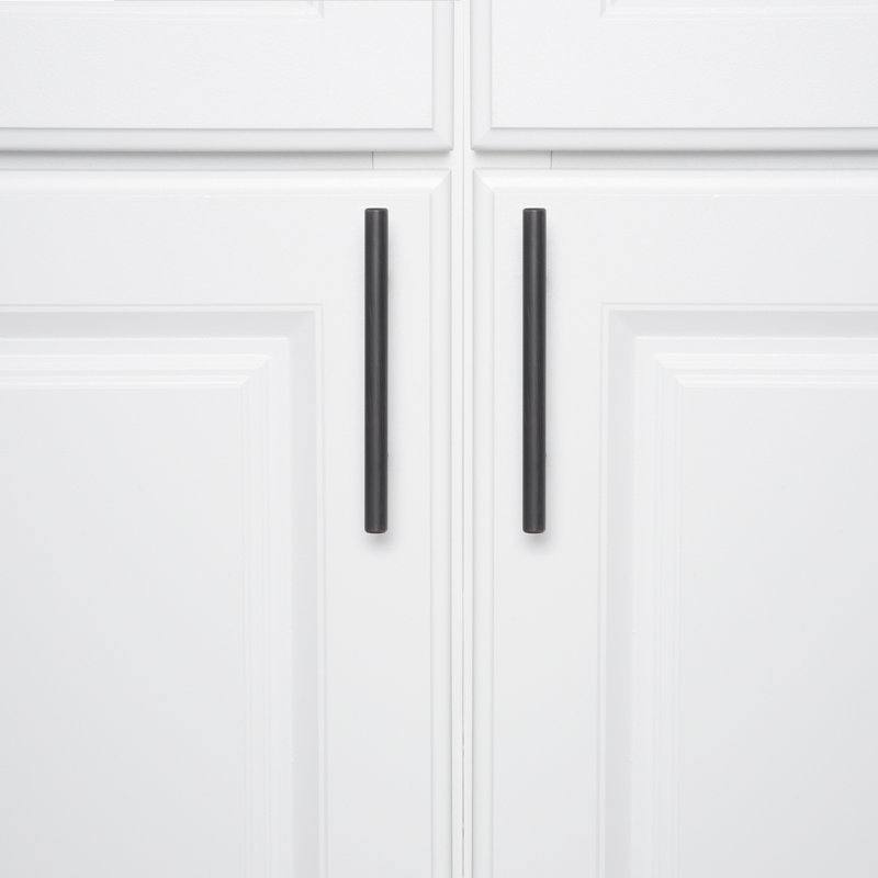 Oil Rubbed Bronze Bar Cabinet Pulls with Mounting Hardware, 10-Pack