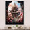 Eberb Folk Religion Shrine of, impression sur toile encadrée