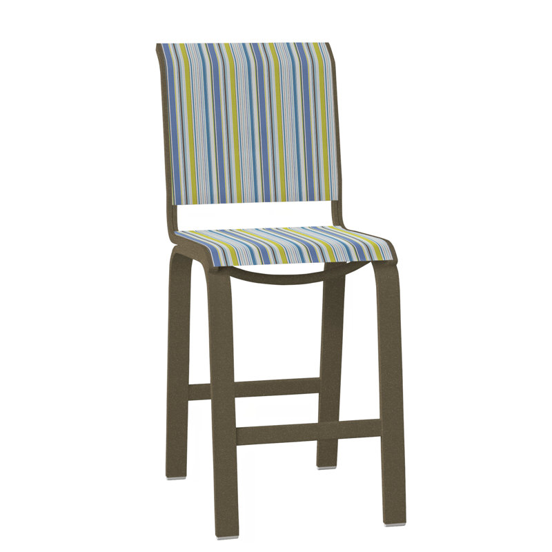 Tabouret de bar 26 po Holna, Bois de plage texturé, Littoral