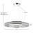 Monthamre Dimmable LED Wagon Wheel Chandelier