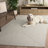 Braided Hand Woven Machine Washable Solid Color Indoor Rug-1904961750