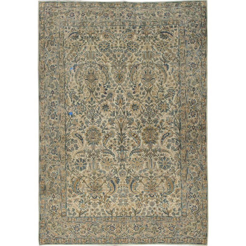 Tapis persan rétro Kerman