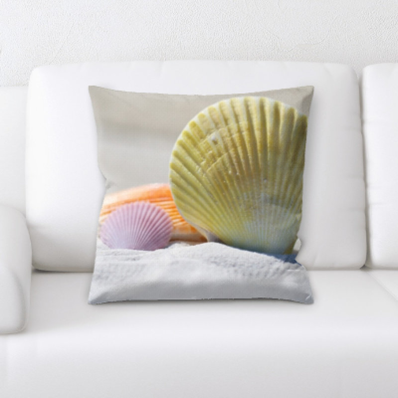 Hornung Faux Leather Throw Pillow