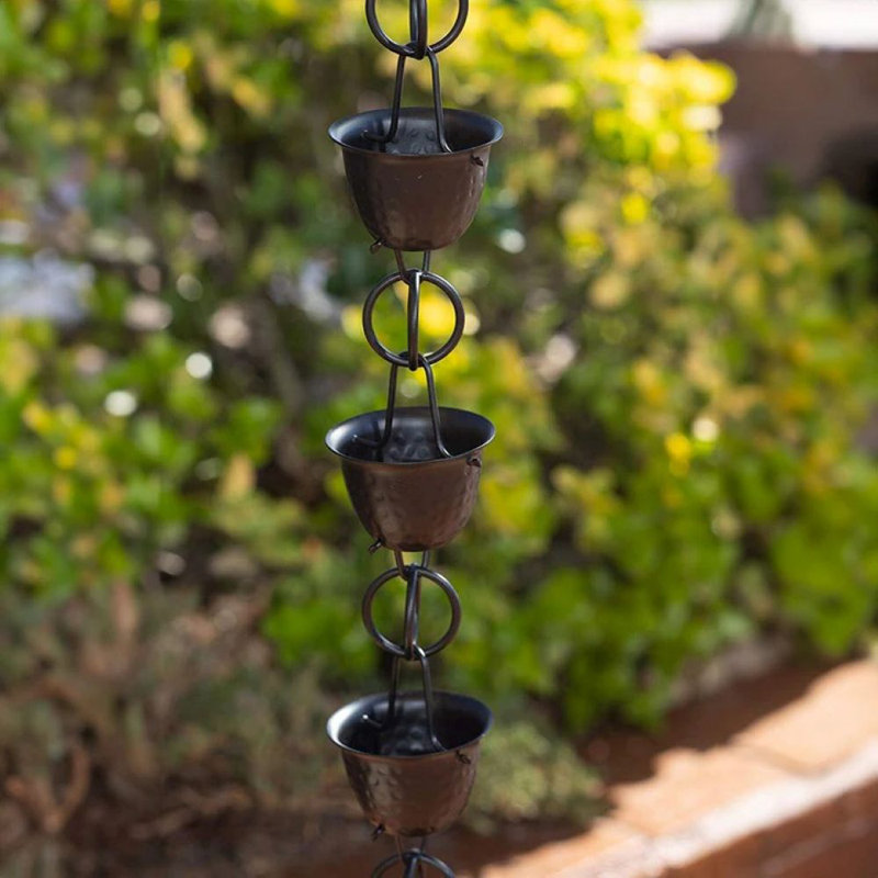 Gouttière de rechange pour gouttière en aluminium, Noir