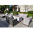 9 - Person Patio Conversation Set with Cushions
