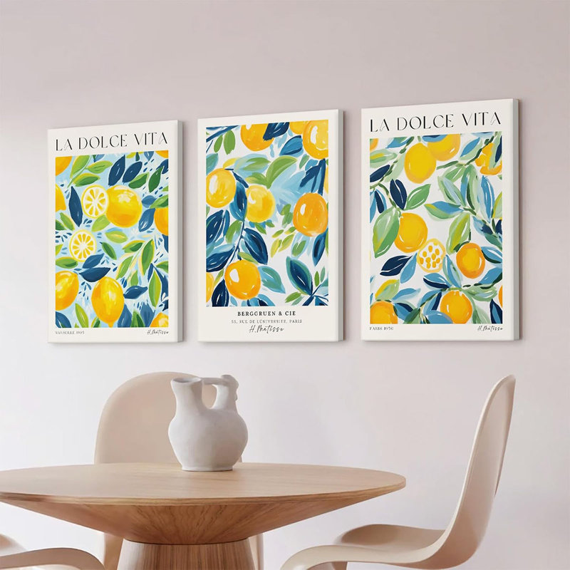 3 Piece Wrapped Canvas Print