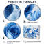 «Blue Velvet Roses Garden Of Loves I», art mural Roses-1401450581-1401450579-1401450542