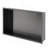 Stainless Steel Shower Niche, Gunmetal Black-931356774-931356770