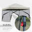 117.6'' W x 117.6'' D Steel Pop-Up Canopy-58241764