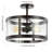 Pinkney Glass Semi Flush Mount-777473536