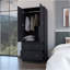 Armoire-penderie Wenden avec 2 tiroirs, 2 portes, beaucoup de rangement et une tringle-1807838871