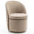 Swivel Barrel Chair Boucle Upholstered Accent Chair With High Back-451776876