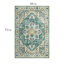 Tapis bleu / vert élégant-1126000145