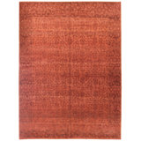 Trellis Oriental Area Rug in Brown