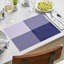 Dafayon Vinyl Rectangle Placemats Set of 6 Heat-Resistant Anti-Skid Washable Table Decor for Christmas-239677536
