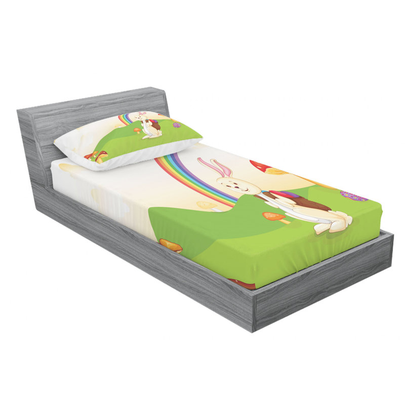 Microfiber Sheet Set, Twin XL Sheet Set with Fitted Sheet