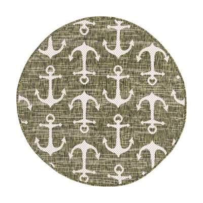Machine Woven Polypropylene Plastic Rug
