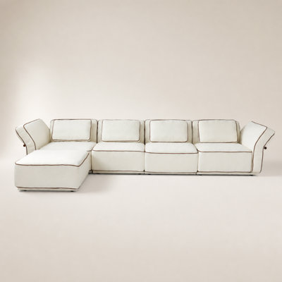 Adonia Penrith Upholstered L-Shaped Sectional Reversible