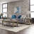 Karlin 3 Piece Living Room Set w/ Two End Tables