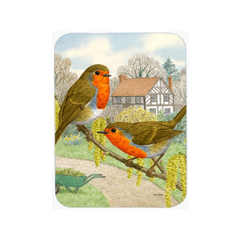 Planche à découper en verre caroline trésors s European Robin