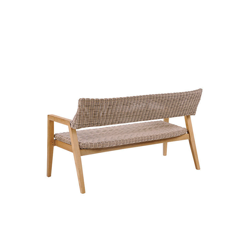 Spencer Outdoor 2 - Seat Loveseat, Grade A Teak, Willow