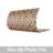 Solid Teak Wood Foldable Shower Mat - Non-slip & Quick Drying Anti-skid Bath Mat