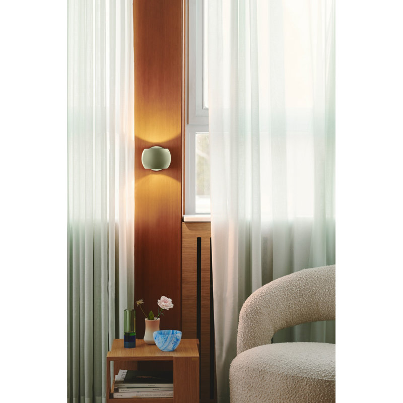 Steel Flush Mounted Sconce
