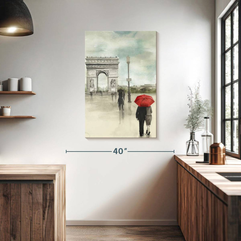 Aime Rainy Day Lovers II, 39" H x 26" W