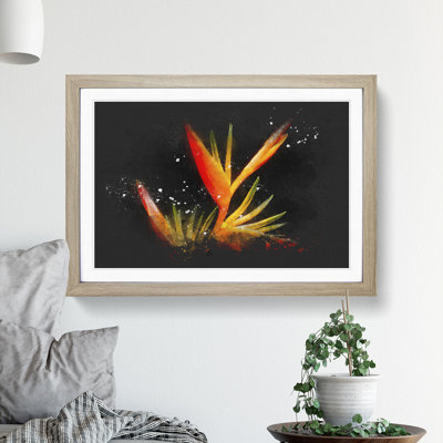 Bird of Paradise Flower - Framed Print