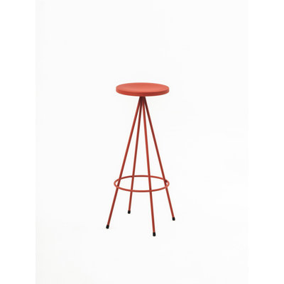 Anakie Powder Coated Steel Outdoor Stool