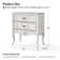 Arbin 3 - Drawer Nightstand with Charging Station and Hidden Drawer