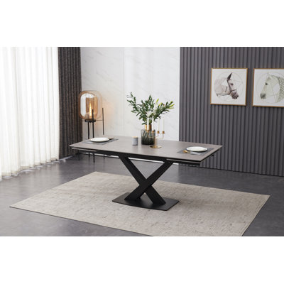 Abbie-J Ceramic Extending Dining Table