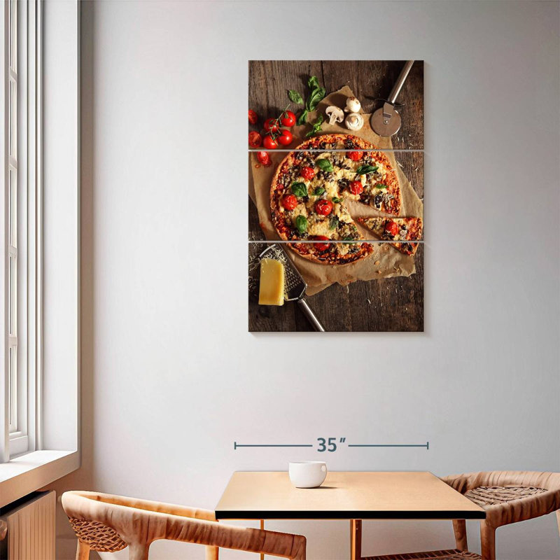 Pizza au fromage Yarlin, H 57 po x l 36 po